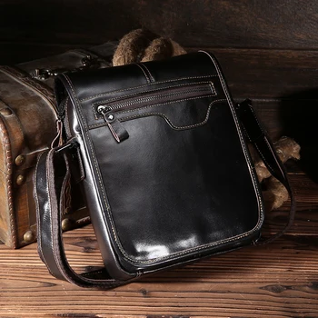 TIANHOO messenger bag flap oil- wax cow leather man shoulder simple fashion casual crossbody bags for men
TIANHOO messenger bag flap oil- wax cow leather man shoulder simple fashion casual crossbody bags for men