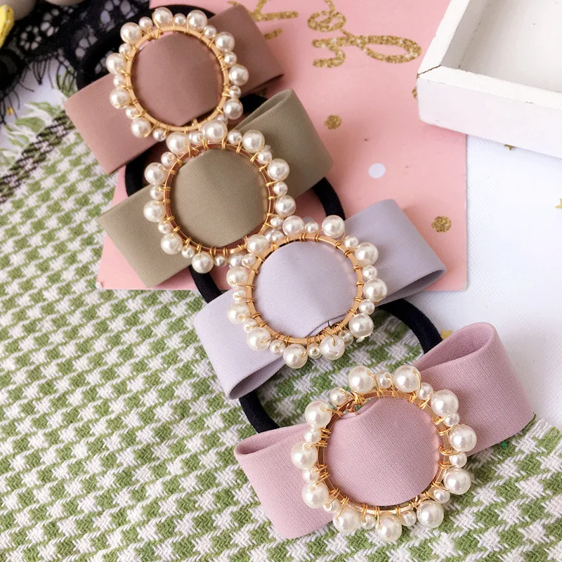 korea Flower Crystal Hair Accessories For Girls Hair Bows Elastic Hair Bands Rubber Band Hair Ring Headbands For Women
korea Flower Crystal Hair Accessories For Girls Hair Bows Elastic Hair Bands Rubber Band Hair Ring Headbands For Women