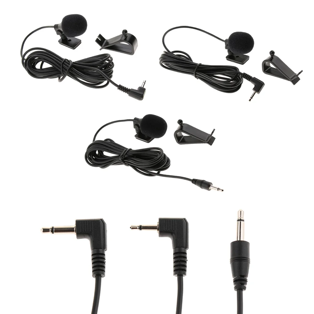 Omni-directional Microphone Condenser Mic for Car Stereo 3.5mm 2.5m Radio GPS DVD External Microphone
Omni-directional Microphone Condenser Mic for Car Stereo 3.5mm 2.5m Radio GPS DVD External Microphone