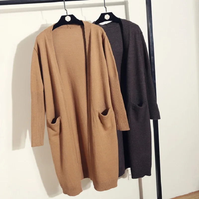 New 2018 Wool Cardigan Women Sweater Casual Coat Autumn Winter Long Cardigan Loose Long Sleeve Open Stitch Cardigans Female
New 2018 Wool Cardigan Women Sweater Casual Coat Autumn Winter Long Cardigan Loose Long Sleeve Open Stitch Cardigans Female