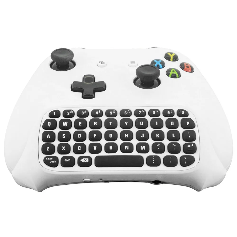 47 Keys Wireless 2.4G Practical Mini Handheld Keyboard Gaming Message Gamepad Keyboard For XBOX ONE S Controller Black/White
47 Keys Wireless 2.4G Practical Mini Handheld Keyboard Gaming Message Gamepad Keyboard For XBOX ONE S Controller Black/White