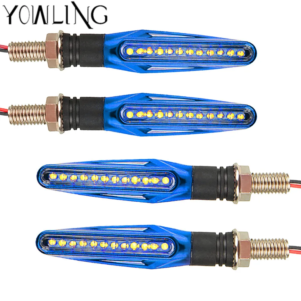 Universal Motorcycle LED Flexible Turn Signal Indicator Amber Light For Honda CBR 600 F4i 929 954 RR MSX PCX 125 Z800 Z750 MT09
Universal Motorcycle LED Flexible Turn Signal Indicator Amber Light For Honda CBR 600 F4i 929 954 RR MSX PCX 125 Z800 Z750 MT09