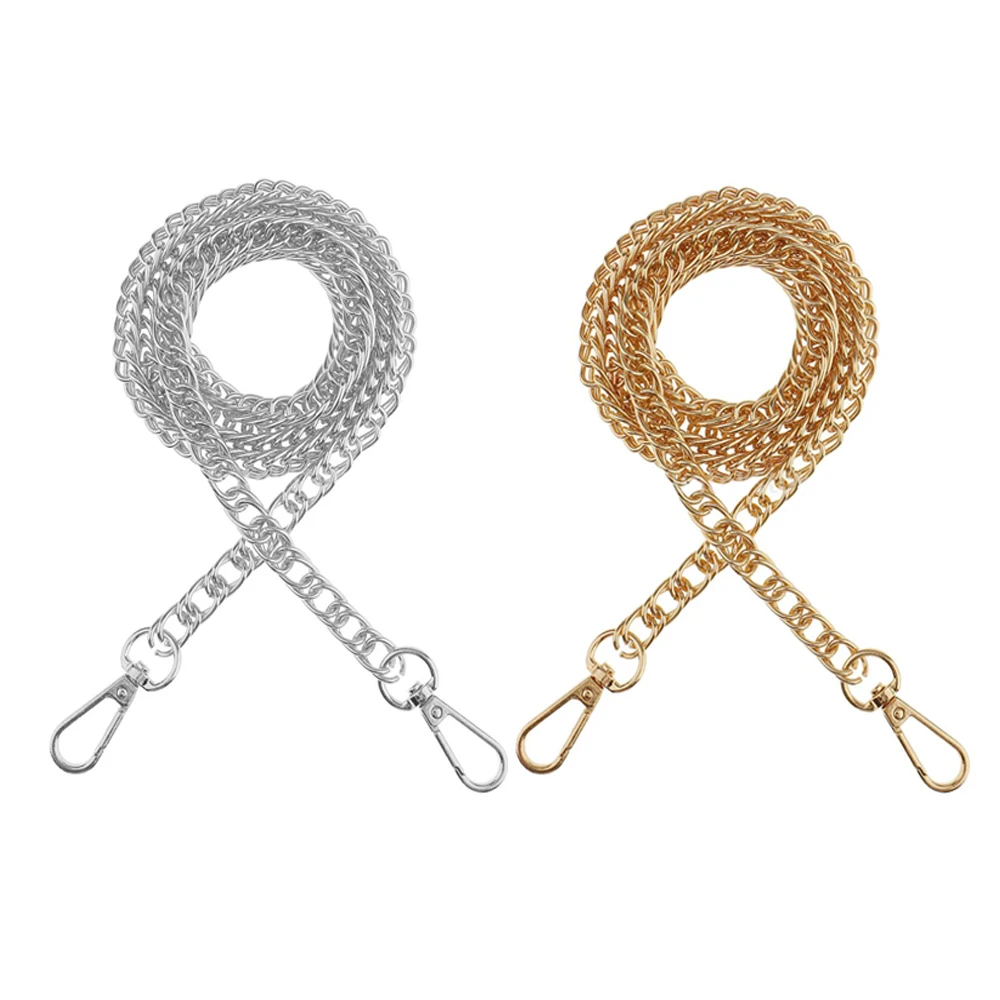 120cm Metal Chain Bag Straps Luxury Fashion Chain for Correa Bolso Shoulder Cross Body Bag Handbag Purse Obag Strap Accessories
120cm Metal Chain Bag Straps Luxury Fashion Chain for Correa Bolso Shoulder Cross Body Bag Handbag Purse Obag Strap Accessories