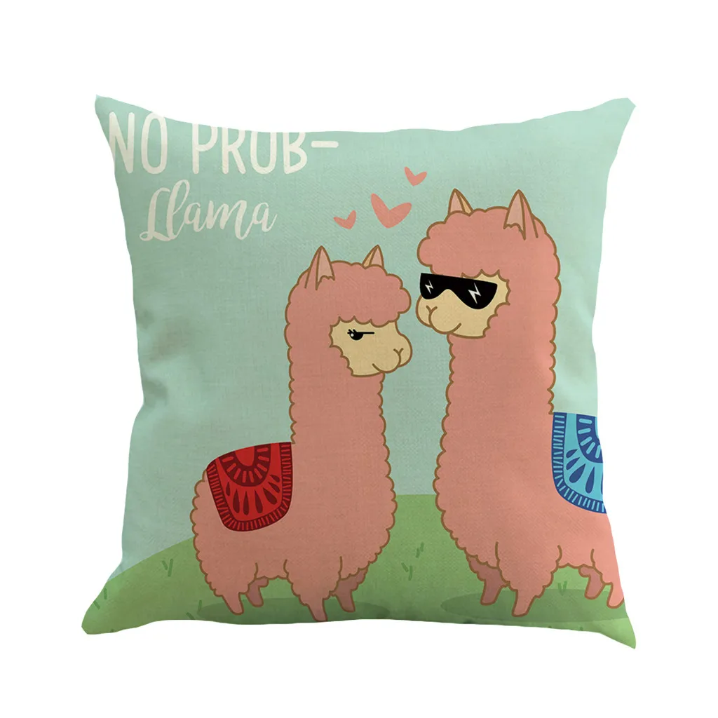 1pcs Cushion Cover Cute Animal Alpaca Flower Back Cushion Covers Cactus Lama Pillow Case Tropical Vintage for Sofa Decoration O7
1pcs Cushion Cover Cute Animal Alpaca Flower Back Cushion Covers Cactus Lama Pillow Case Tropical Vintage for Sofa Decoration O7