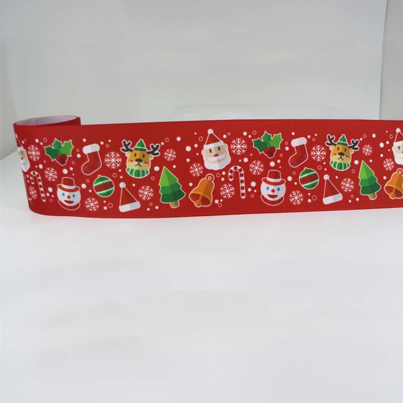 50yards 7/8" 1" 1.5" 2" 3" 22mm 25mm 38mm 50mm 75mm Christmas printed grosgrain ribbon party decoration ribbon DIY material
50yards 7/8" 1" 1.5" 2" 3" 22mm 25mm 38mm 50mm 75mm Christmas printed grosgrain ribbon party decoration ribbon DIY material