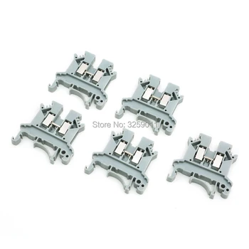 100PCS Wire Terminal block Connector Pure copper pieces of guide rail type UK2.5B Feed-Through Terminal Block Combined Type
100PCS Wire Terminal block Connector Pure copper pieces of guide rail type UK2.5B Feed-Through Terminal Block Combined Type
