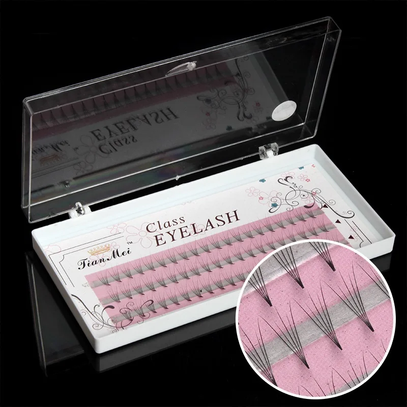 

60pcs Professional Makeup Individual Cluster Eye Lashes Grafting Fake False Eyelashes