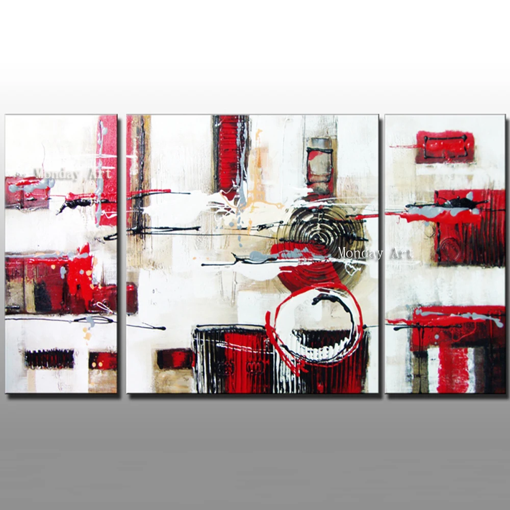 Hand-Painted-Unframed-Modern-Texture-Abstract-Canvas-Oil-Painting-Home-Decoration-Wall-Art-Pictures-Three-Pictures (3)