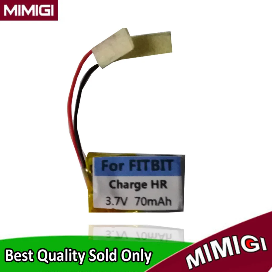3.7V 70mAh Battery For Fitbit Charge HR Smart Watch Mini Phone Batterie Accumulator AKKU+ Tracking Code
3.7V 70mAh Battery For Fitbit Charge HR Smart Watch Mini Phone Batterie Accumulator AKKU+ Tracking Code