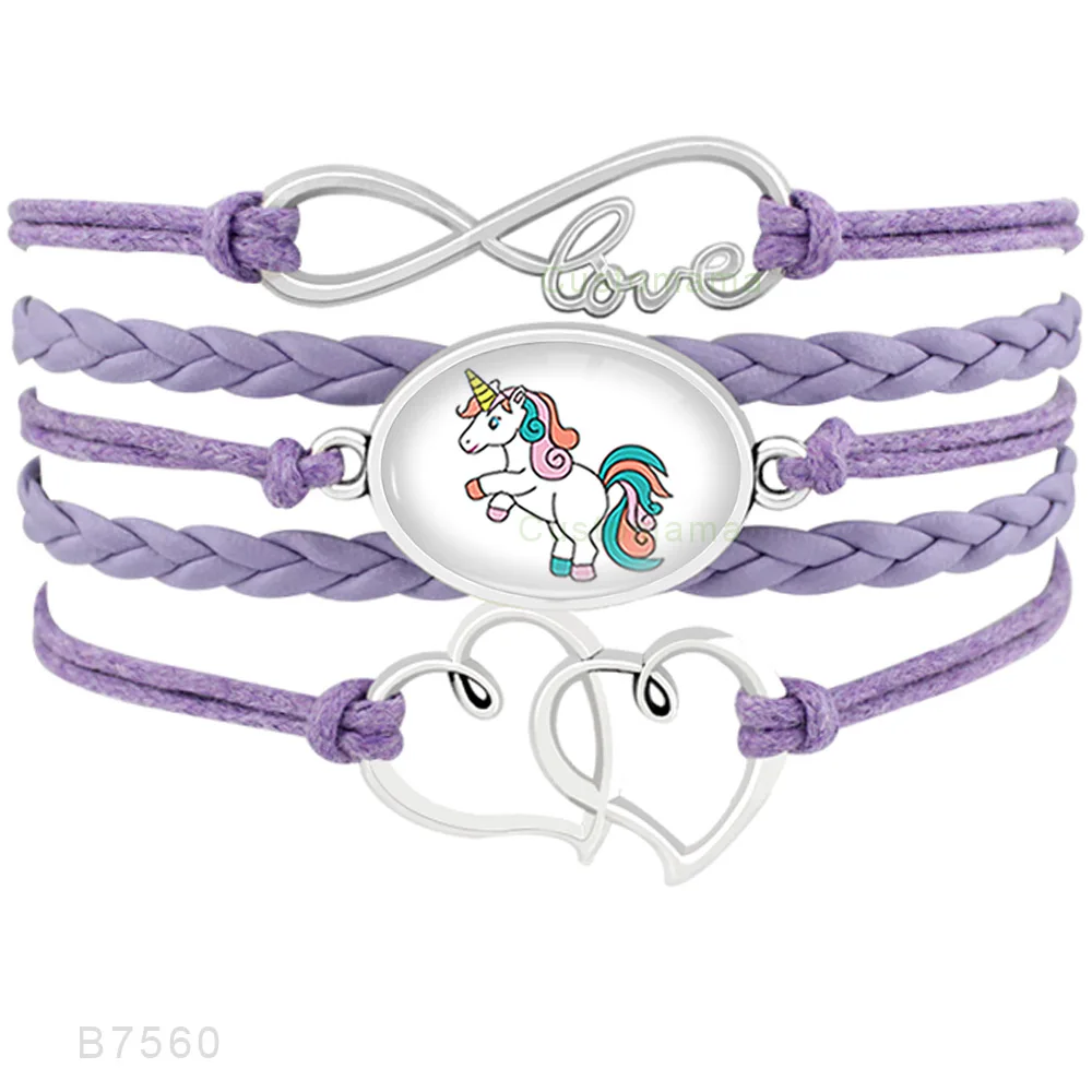 Unicorn Animal Heart Infinity Love 18*25mm Glass Cabochon Charm Wrap Bracelets Women Men Jewelry Christmas Gift Drop Shipping
Unicorn Animal Heart Infinity Love 18*25mm Glass Cabochon Charm Wrap Bracelets Women Men Jewelry Christmas Gift Drop Shipping