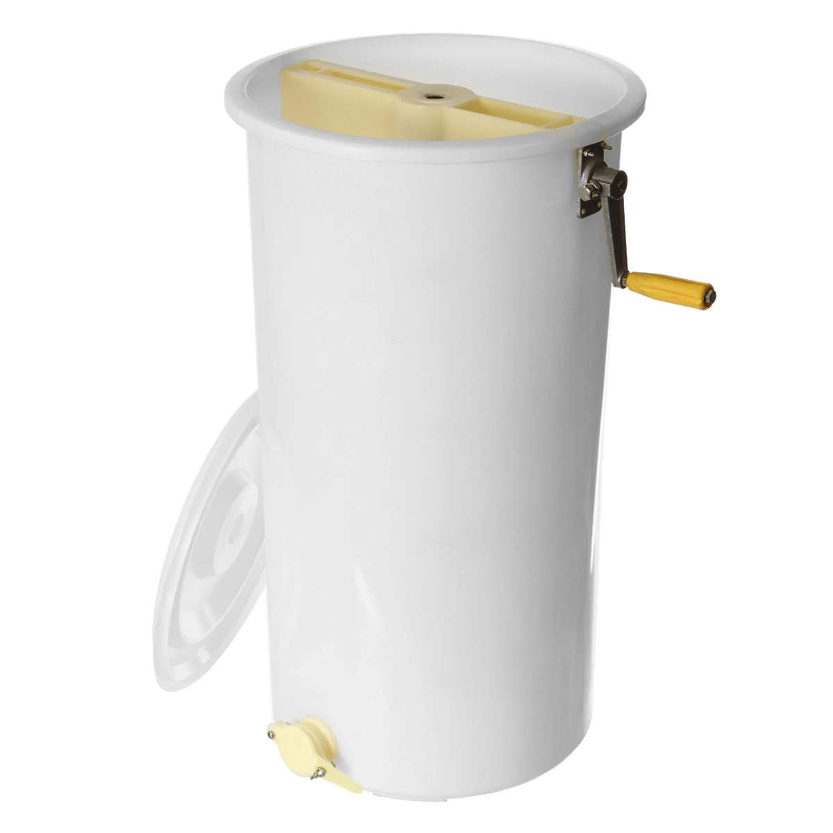 Honey Extractor Two 2 Frame Tangential Manual Crank Spinner Beekeeping Food Grade Plastic Easy Pour Gate Easy to Clean 40x70cm
Honey Extractor Two 2 Frame Tangential Manual Crank Spinner Beekeeping Food Grade Plastic Easy Pour Gate Easy to Clean 40x70cm