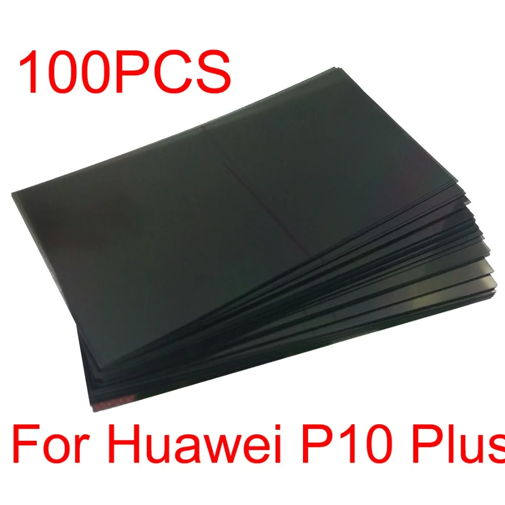 100 шт ЖК фильтр поляризационные пленки для Huawei Honor 6 Plus/Ascend Mate 7/Mate 8/Mate 9/P10/P10