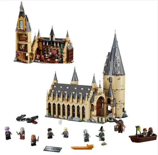 2019 New 983pcs Harri Potter series Hogwarts Great Hall Building Blocks Brick Educational Toys compatible legoing 75954
2019 New 983pcs Harri Potter series Hogwarts Great Hall Building Blocks Brick Educational Toys compatible legoing 75954