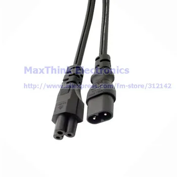 IEC320 C5 Female to C8 Male Adapter Power Cable, C5 Figure Eight Socket to C8 Clover Leaf Plug Cord ,5pcs , Free shipping
IEC320 C5 Female to C8 Male Adapter Power Cable, C5 Figure Eight Socket to C8 Clover Leaf Plug Cord ,5pcs , Free shipping