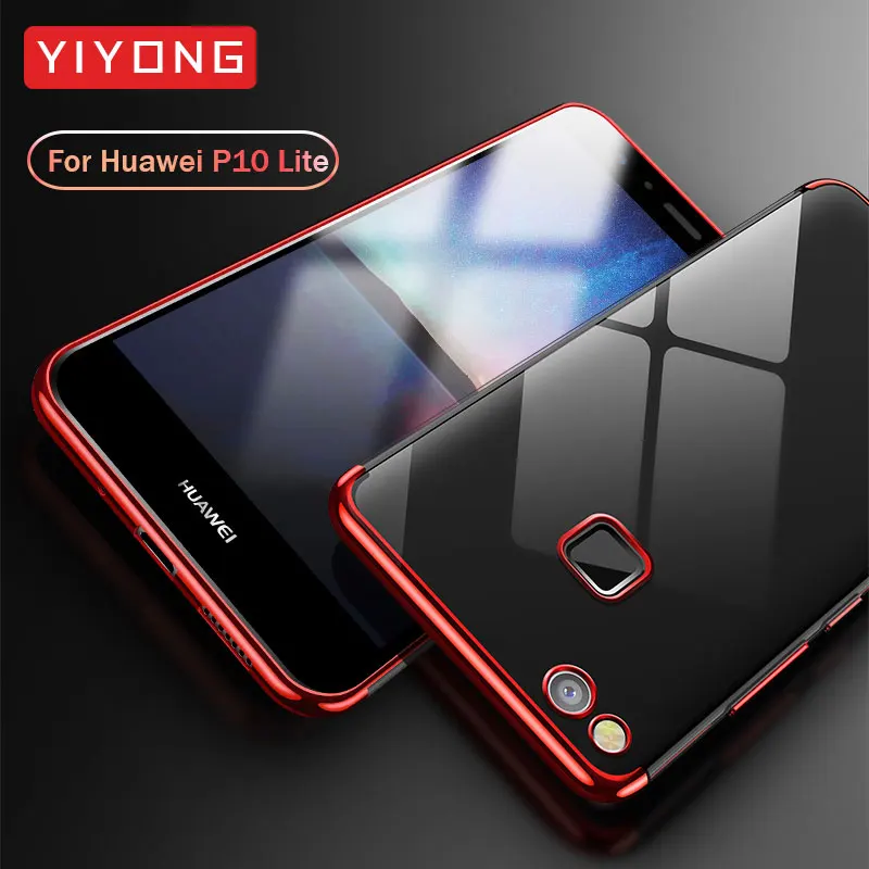 Huawei P10 Plus Case TPU Soft YIYONG Luxury Clear Back Cover Coque For Huawei P10 Lite Silicone Case Huawei P 10 P10 Lite Cases
Huawei P10 Plus Case TPU Soft YIYONG Luxury Clear Back Cover Coque For Huawei P10 Lite Silicone Case Huawei P 10 P10 Lite Cases