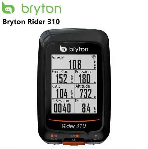 Bryton rider 310 GPS speed bike bicycle cycling computer wireless heart rate monitor and cadence sensor
Bryton rider 310 GPS speed bike bicycle cycling computer wireless heart rate monitor and cadence sensor
