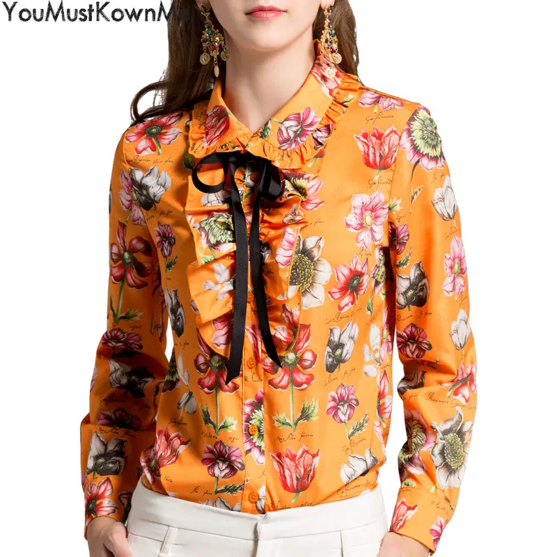 YouMustKnowMe women fashion flower print ruffle blouse shirts 2018 new arrival plus size 3XL women blouses long sleeve shirt
YouMustKnowMe women fashion flower print ruffle blouse shirts 2018 new arrival plus size 3XL women blouses long sleeve shirt
