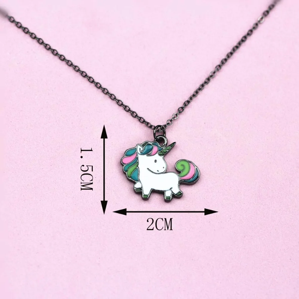 " Cute Unicorn" Necklace 6 " Cute Unicorn" Necklace 6