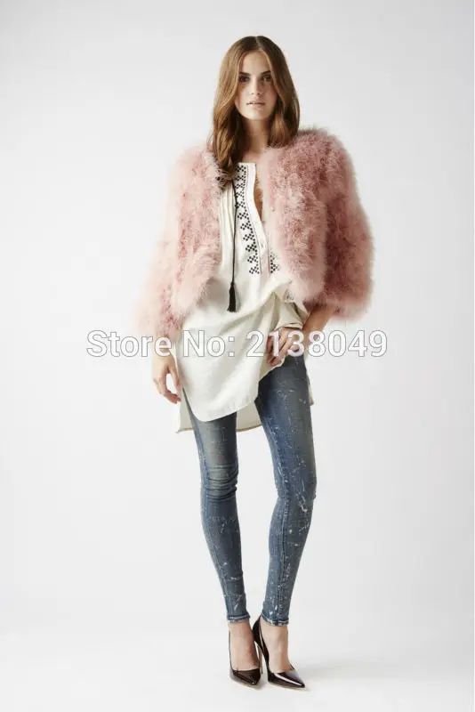 SF0021 Turkey Feather Jackets Cheap Real Fur Strips Feather coats feather fluffy factory supply feather
SF0021 Turkey Feather Jackets Cheap Real Fur Strips Feather coats feather fluffy factory supply feather