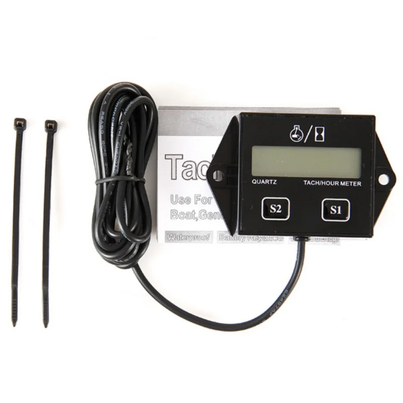 2019 Digital Engine Tach Hour Meter Tachometer Gauge Inductive Display For Motorcycle Motor Marine chainsaw pit bike Boat
2019 Digital Engine Tach Hour Meter Tachometer Gauge Inductive Display For Motorcycle Motor Marine chainsaw pit bike Boat