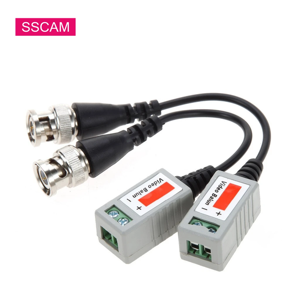10Pairs BNC CCTV Video Balun Passive Transceivers UP To 300M AHD/CVI/TVI Twisted Video Balun BNC Converter for Analog Camera
10Pairs BNC CCTV Video Balun Passive Transceivers UP To 300M AHD/CVI/TVI Twisted Video Balun BNC Converter for Analog Camera