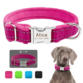 Dog Collar Personalized Reflective Large Dog Collars Nylon Adjustable Costomized Collar for Small Medium Big Dogs Pet Pitbull
Dog Collar Personalized Reflective Large Dog Collars Nylon Adjustable Costomized Collar for Small Medium Big Dogs Pet Pitbull