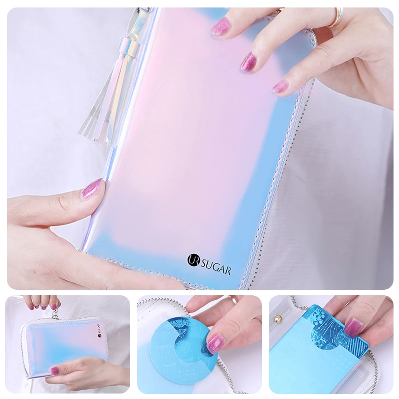 UR SUGAR 24 Slots Shiny Stamping Plate Holder Case Bag Round Square Rectangle Plate Organizer
UR SUGAR 24 Slots Shiny Stamping Plate Holder Case Bag Round Square Rectangle Plate Organizer