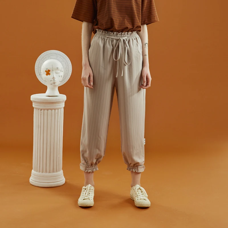 Fashion Woman's Thickened Chiffon Harem Pants Capris Striped Pink Trousers High Waist 2017 Summer New Original Patchwork Women
Fashion Woman's Thickened Chiffon Harem Pants Capris Striped Pink Trousers High Waist 2017 Summer New Original Patchwork Women