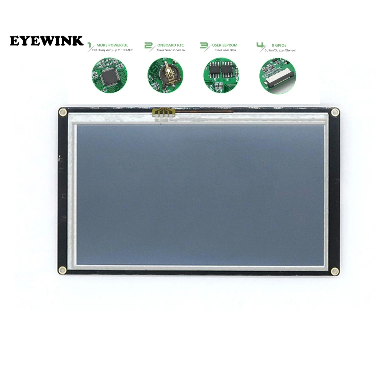 NX8048K050 5.0" Nextion Enhanced HMI Intelligent Smart USART UART Serial Touch TFT LCD Module Display Panel For Raspberry Pi kit
NX8048K050 5.0" Nextion Enhanced HMI Intelligent Smart USART UART Serial Touch TFT LCD Module Display Panel For Raspberry Pi kit