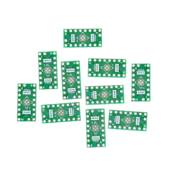10 Pcs/lot QFN16 Pin Pitch 0.65mm 0.5mm to DIP16 Adapter PCB Board Converter Wholesale
10 Pcs/lot QFN16 Pin Pitch 0.65mm 0.5mm to DIP16 Adapter PCB Board Converter Wholesale