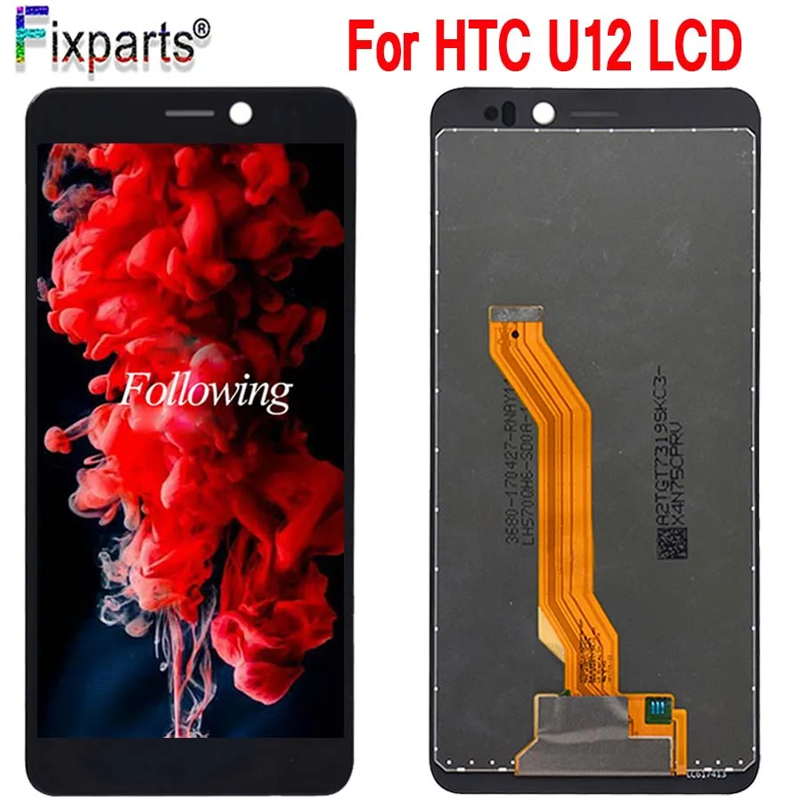 100% Tested For HTC U12 LCD Display Touch Screen Digitizer Assembly Replacement Parts 5.99" For HTC U12 LCD Screen +Tools
100% Tested For HTC U12 LCD Display Touch Screen Digitizer Assembly Replacement Parts 5.99" For HTC U12 LCD Screen +Tools