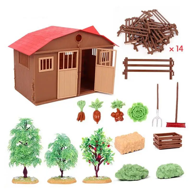 Dollhouse Simulation Farm Ranch DIY Assembly Scene Model Lovely Educational Kids Toy
Dollhouse Simulation Farm Ranch DIY Assembly Scene Model Lovely Educational Kids Toy