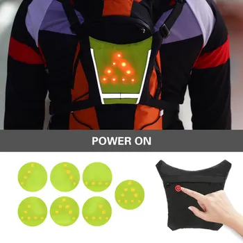 / Lixada New Led Turn Signal Light Reflective Backpack Attachment Clip Outdoor Sport Safety Bag Gear For Cycling Running Jogging 
/ Lixada New Led Turn Signal Light Reflective Backpack Attachment Clip Outdoor Sport Safety Bag Gear For Cycling Running Jogging