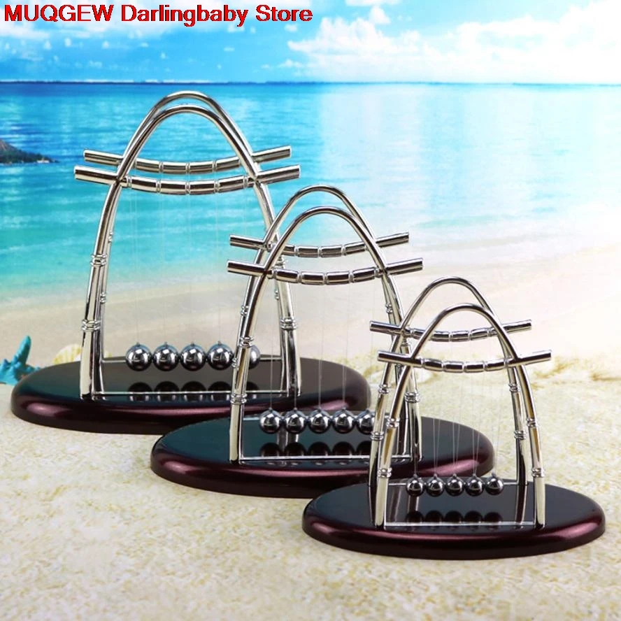 Arc-shaped Newton's Cradle Balance Ball Science Puzzle Desk Fun Funny Gadgets Anti Stress Novelty Antistress Toy Gift Oyuncak
Arc-shaped Newton's Cradle Balance Ball Science Puzzle Desk Fun Funny Gadgets Anti Stress Novelty Antistress Toy Gift Oyuncak