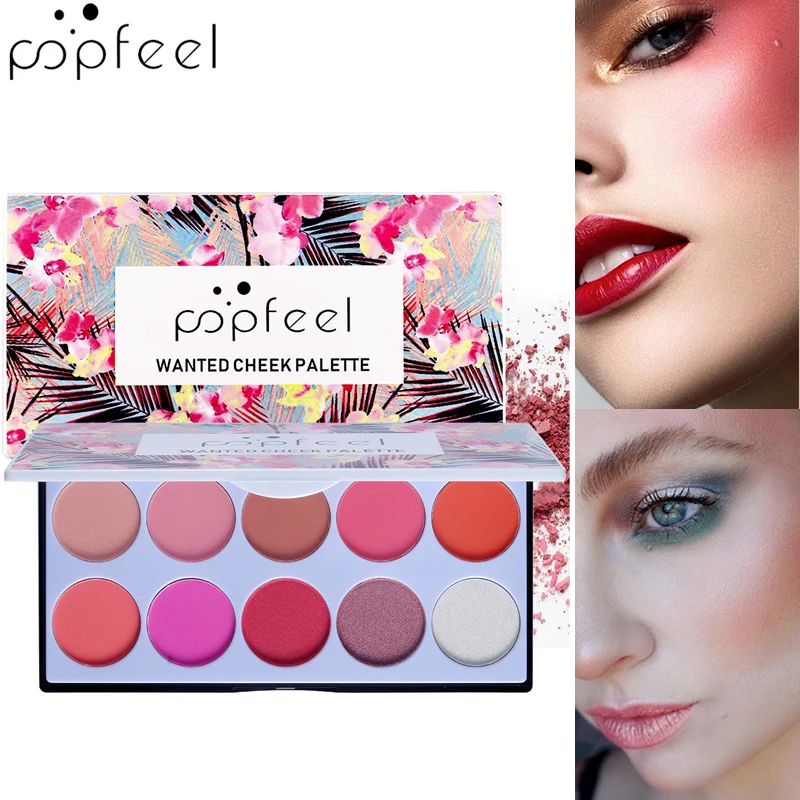 Makeup Blush Palette Maquiagem Women Make Up Blush Matte Blusher 10 Colors Cosmetic Long Lasting Cheek Bronzer Pressed Powder
Makeup Blush Palette Maquiagem Women Make Up Blush Matte Blusher 10 Colors Cosmetic Long Lasting Cheek Bronzer Pressed Powder