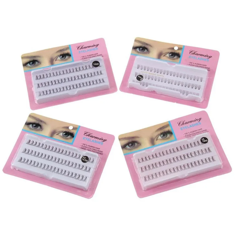 Individual False Fake 60 Stand Eyelashes Premium Corner Flare Cluster Lashes Root Grafted Eye Lashes Extension Cosmetic Tools
Individual False Fake 60 Stand Eyelashes Premium Corner Flare Cluster Lashes Root Grafted Eye Lashes Extension Cosmetic Tools