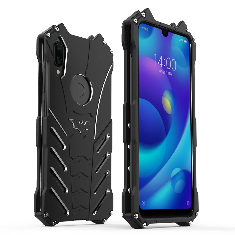 R-JUST Aluminum Armor Batman Case For Xiaomi Mi CC9 Mi CC9e Xiaomi Mi Play Case Cover Iron Man Phone Protective Shell Skin Bag
R-JUST Aluminum Armor Batman Case For Xiaomi Mi CC9 Mi CC9e Xiaomi Mi Play Case Cover Iron Man Phone Protective Shell Skin Bag