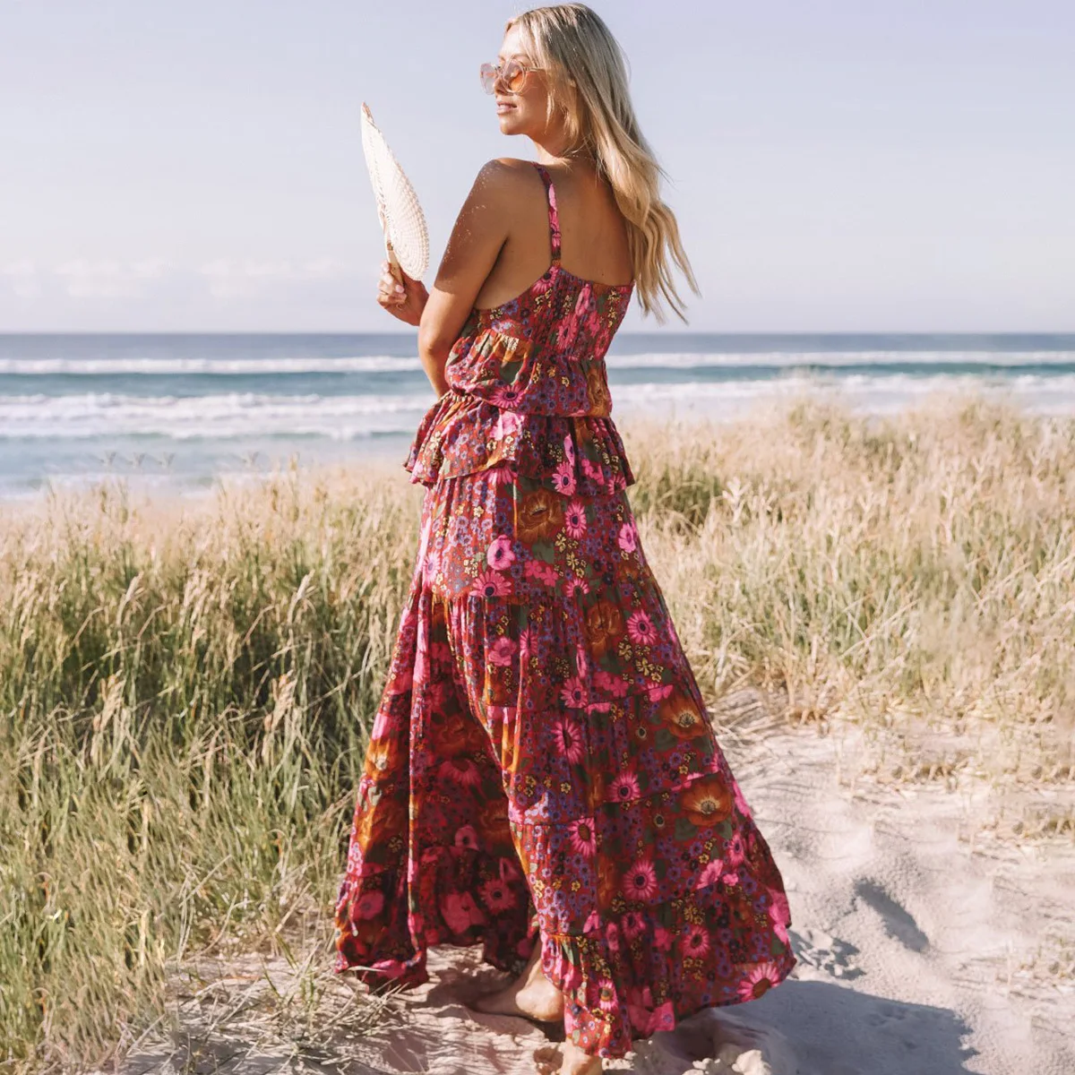 desert daisy maxi skirt