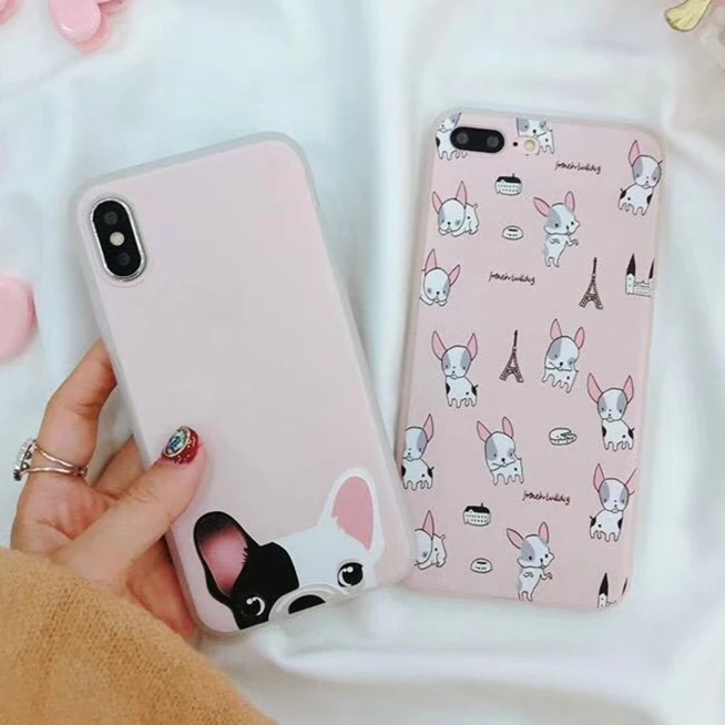 Cute Bulldog Silicone Case For iPhone 7 8 Plus 5 5S SE 6 6s Fundas For iPhone X Coque For iPhone Xs Max XR 7plus TPU Cases Cover
Cute Bulldog Silicone Case For iPhone 7 8 Plus 5 5S SE 6 6s Fundas For iPhone X Coque For iPhone Xs Max XR 7plus TPU Cases Cover