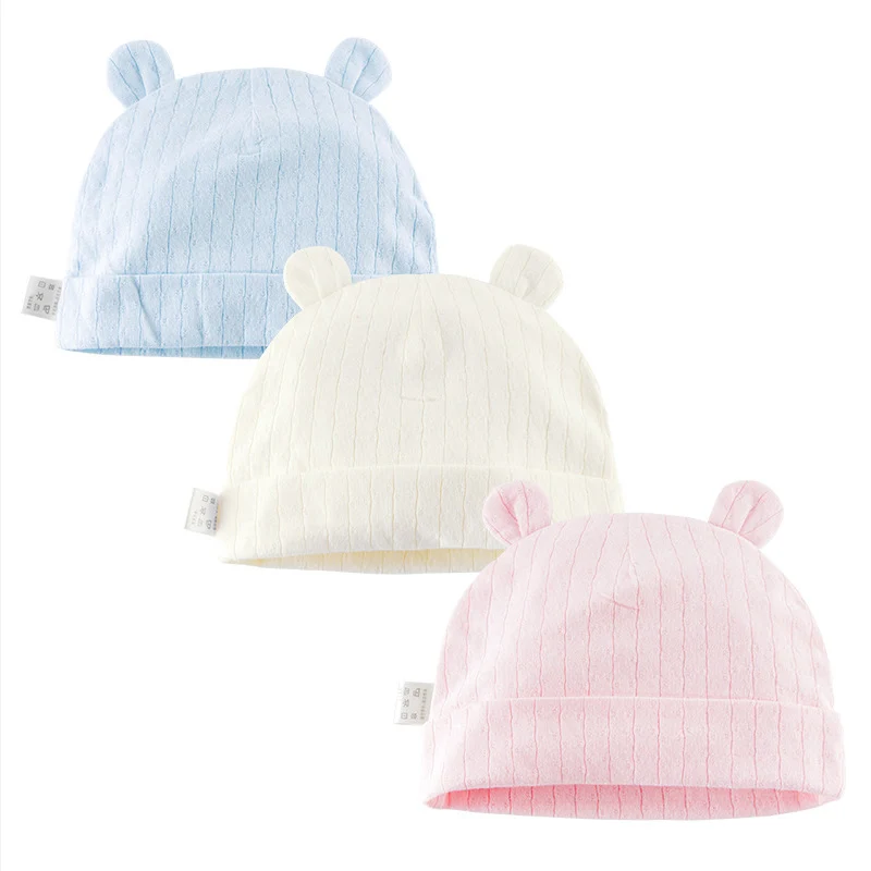 Knitted Solid Newborn Baby Beanie Hat Thin Boneless Toddler Infant Boy Girl Sleep Cap Spring Summer Hat High Quality Cotton Cap
Knitted Solid Newborn Baby Beanie Hat Thin Boneless Toddler Infant Boy Girl Sleep Cap Spring Summer Hat High Quality Cotton Cap