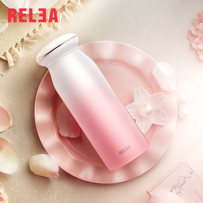 Vacuum Flasks 304 Stainless Steel Women Cute Thermos Bottle for Water Girl Straight Cup Drinkware 380ml Pink Blue Purple R0001
Vacuum Flasks 304 Stainless Steel Women Cute Thermos Bottle for Water Girl Straight Cup Drinkware 380ml Pink Blue Purple R0001