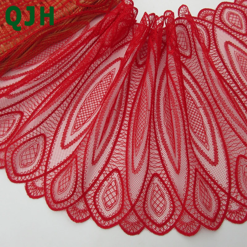 24cm Width 1 Yard Red&Blue Embroidered Tulle Lace Trim Mesh Ribbon Trimming DIY Craft Dress Costume Supplies~Beautiful~
24cm Width 1 Yard Red&Blue Embroidered Tulle Lace Trim Mesh Ribbon Trimming DIY Craft Dress Costume Supplies~Beautiful~