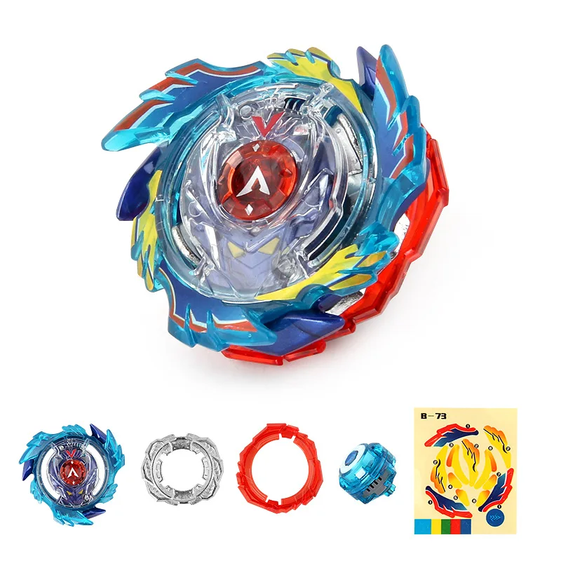 Single Beyblades Burst Bey Blade Without Launcher with OPP Package Beybleyd Toys for Children B73 Competition Fighting Gyro Toys
Single Beyblades Burst Bey Blade Without Launcher with OPP Package Beybleyd Toys for Children B73 Competition Fighting Gyro Toys