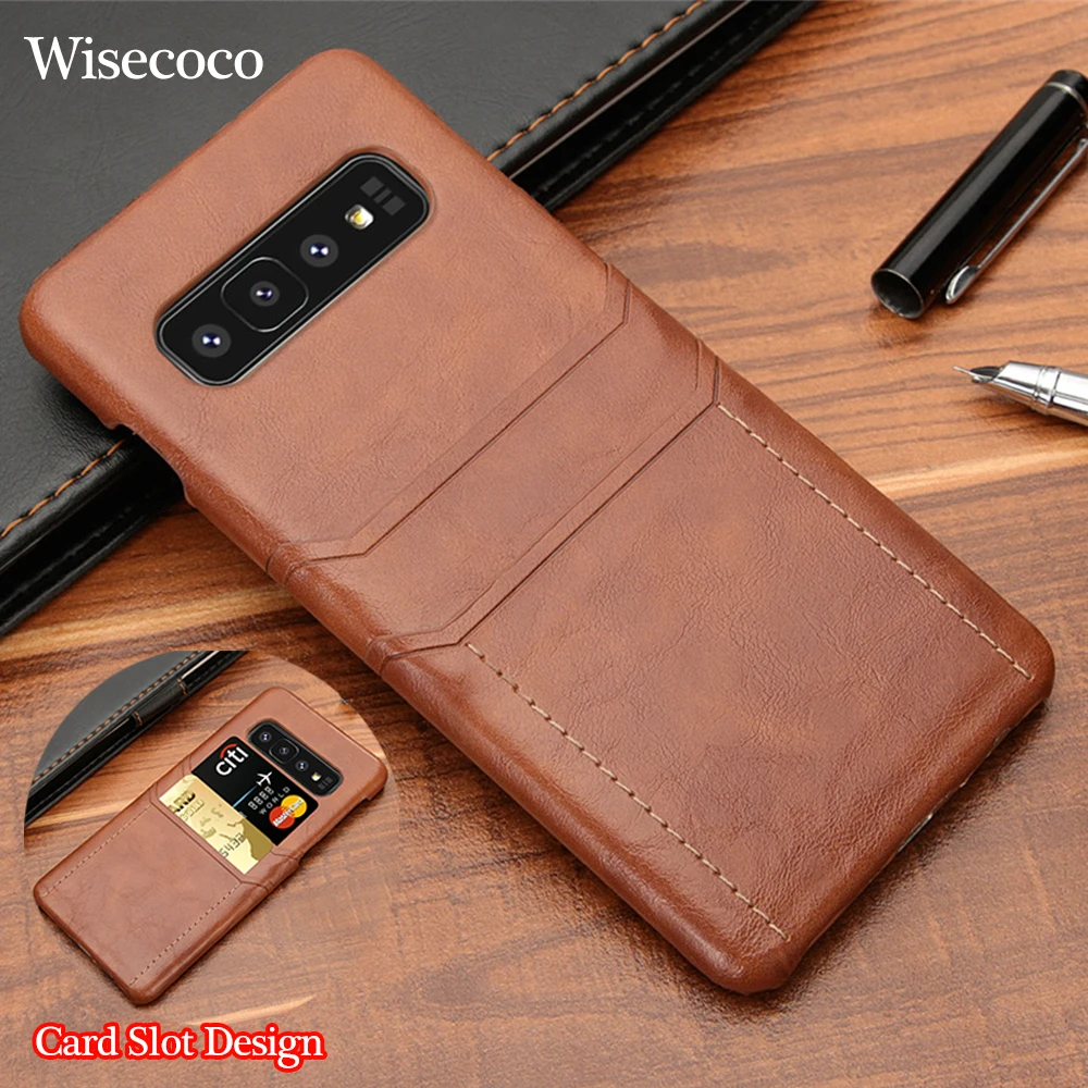 Luxury Leather Case for Samsung Galaxy S10 Plus S10E Shockproof Slim Hard Card Holder Back Wallet Cover for Samsung S10 Cases
Luxury Leather Case for Samsung Galaxy S10 Plus S10E Shockproof Slim Hard Card Holder Back Wallet Cover for Samsung S10 Cases