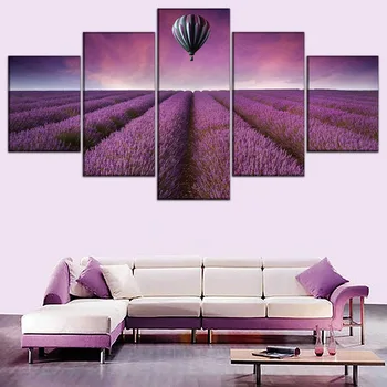 Canvas Pictures Home Decor Framework HD Prints 5 Pieces Beautiful Lavender Paintings Flowers Posters For Living Room Wall Art
Canvas Pictures Home Decor Framework HD Prints 5 Pieces Beautiful Lavender Paintings Flowers Posters For Living Room Wall Art