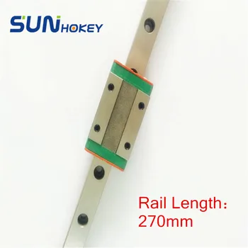 3D Printer Accessories i4 Parts High Quality 270mm linear rail + MGN12H linear carriage /Slider Box with Rail
3D Printer Accessories i4 Parts High Quality 270mm linear rail + MGN12H linear carriage /Slider Box with Rail