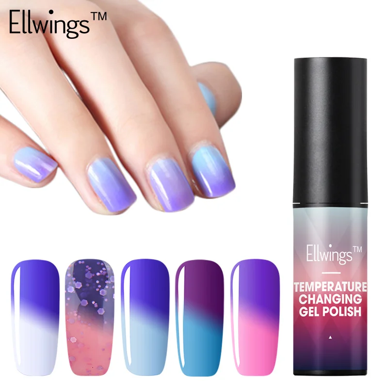 Ellwings 2018 New Product Gel Nail Polish Lucky Temperature Change Nail Color UV Soak Off Thermo Mood Color Gel Varnish
Ellwings 2018 New Product Gel Nail Polish Lucky Temperature Change Nail Color UV Soak Off Thermo Mood Color Gel Varnish