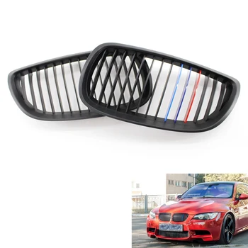Matte Black Front Kidney Grill Grille for BMW E92 E93 3 Series M3 Coupe Cabriolet Hot 2 Door
Matte Black Front Kidney Grill Grille for BMW E92 E93 3 Series M3 Coupe Cabriolet Hot 2 Door