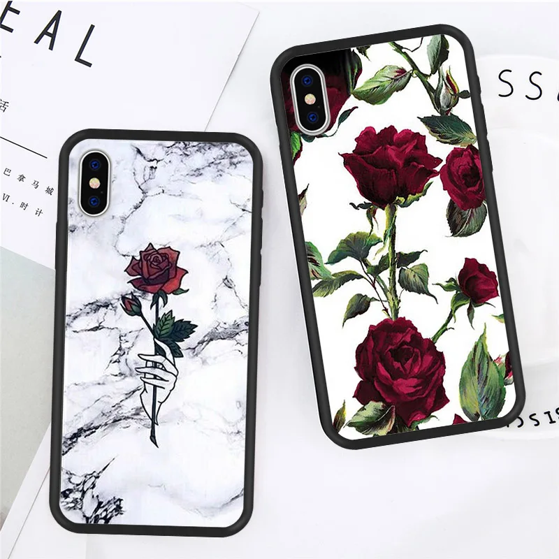 DIFFRBEAUTY New Luxurious Rose Marble Pattern Cartoon Cute SexySilicone Phone Case Coque For iPhoneX 8 6S 7 6Plus 5S SE Cover PC
DIFFRBEAUTY New Luxurious Rose Marble Pattern Cartoon Cute SexySilicone Phone Case Coque For iPhoneX 8 6S 7 6Plus 5S SE Cover PC