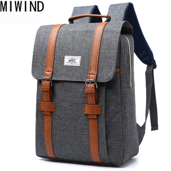 2017 Vintage Men Women Canvas Backpacks For Teenage Boys School Bags Large High Quality Mochilas Escolares New Men Backpack 1
2017 Vintage Men Women Canvas Backpacks For Teenage Boys School Bags Large High Quality Mochilas Escolares New Men Backpack 1